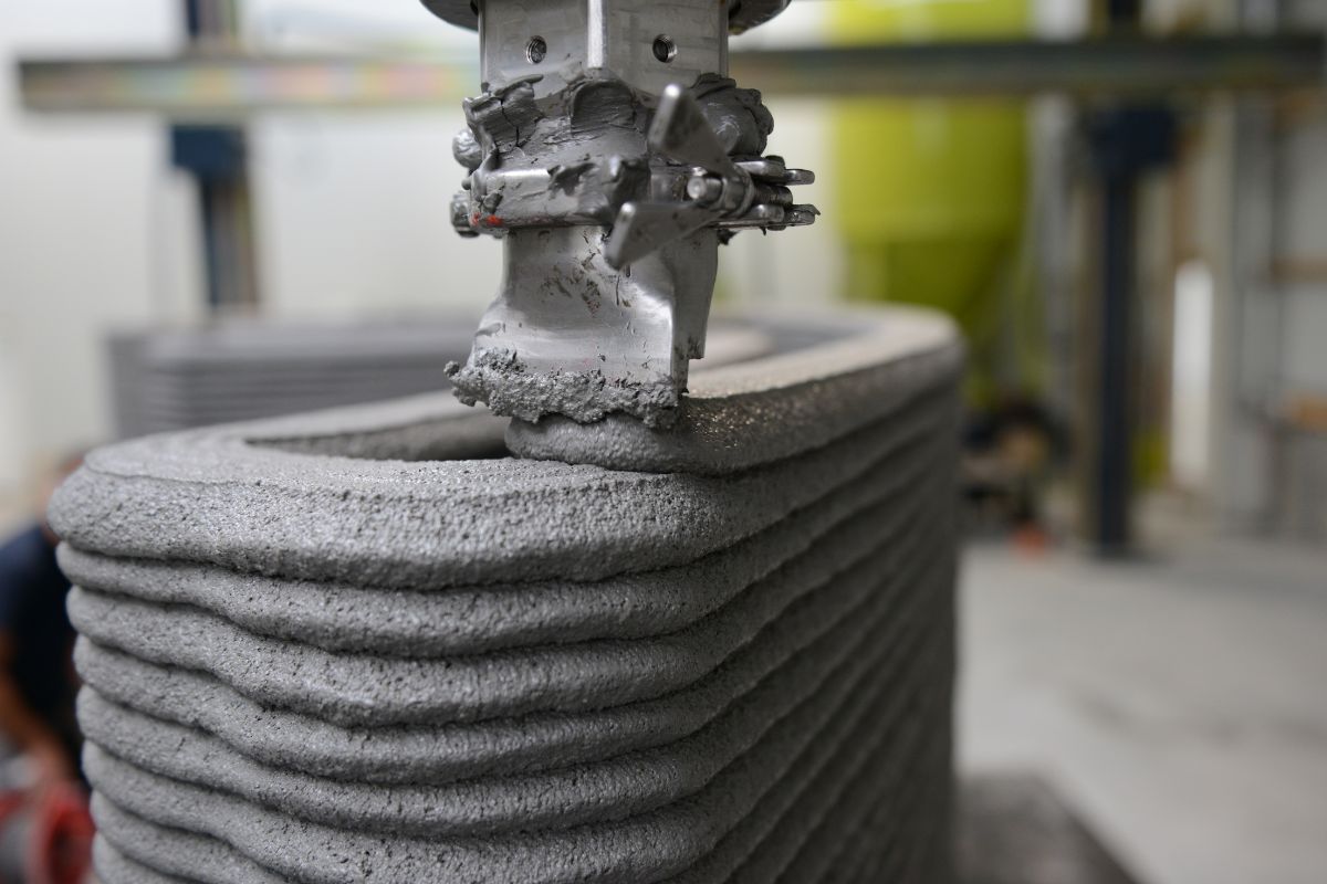 3D Printed Concrete Roll Over Skip – 1:50 Scale Model – Miniature Scenery Layout