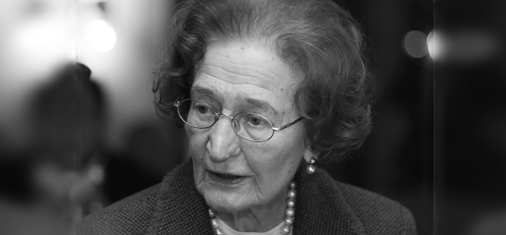 Senior partner Hilde Müller dies