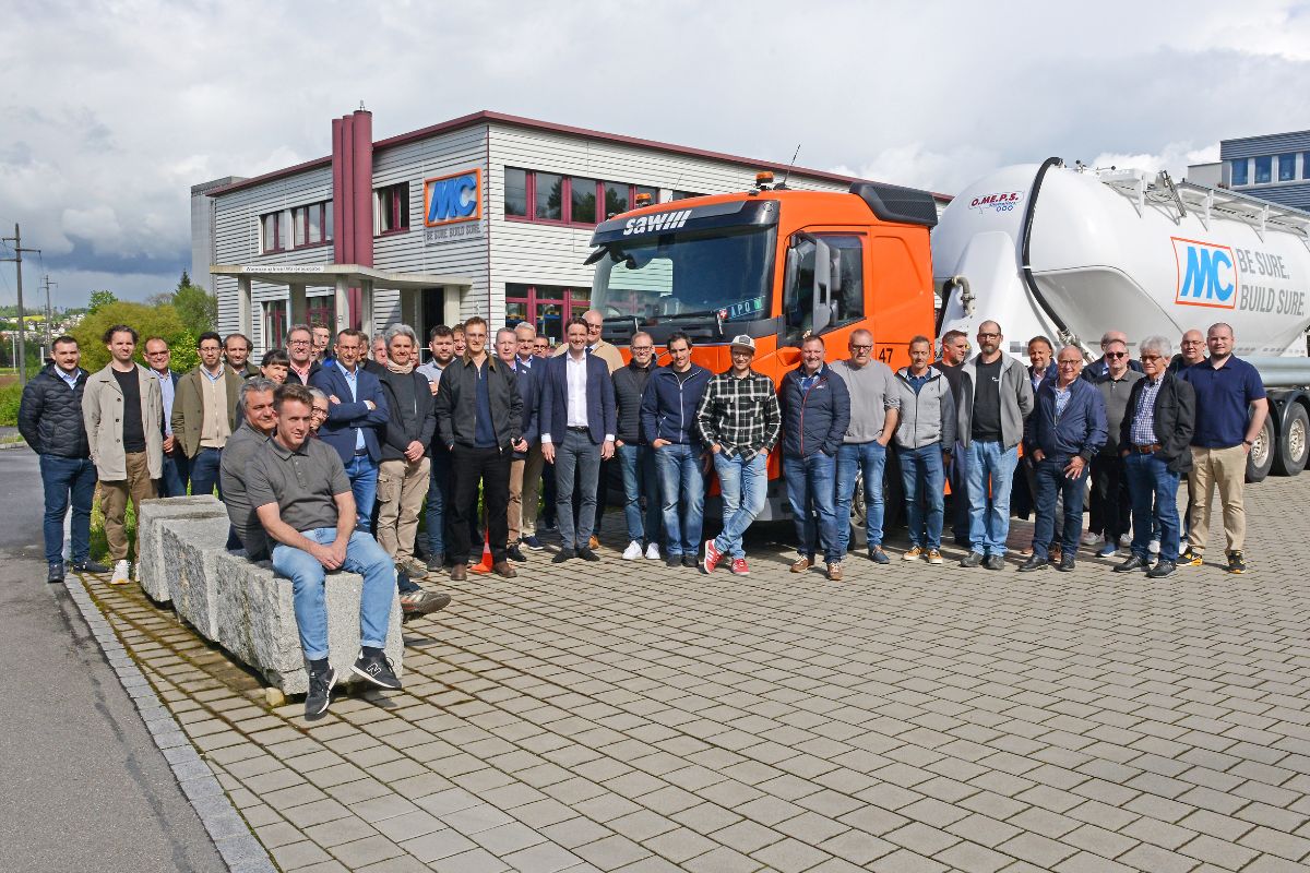 Group photo at the opening ceremony in April