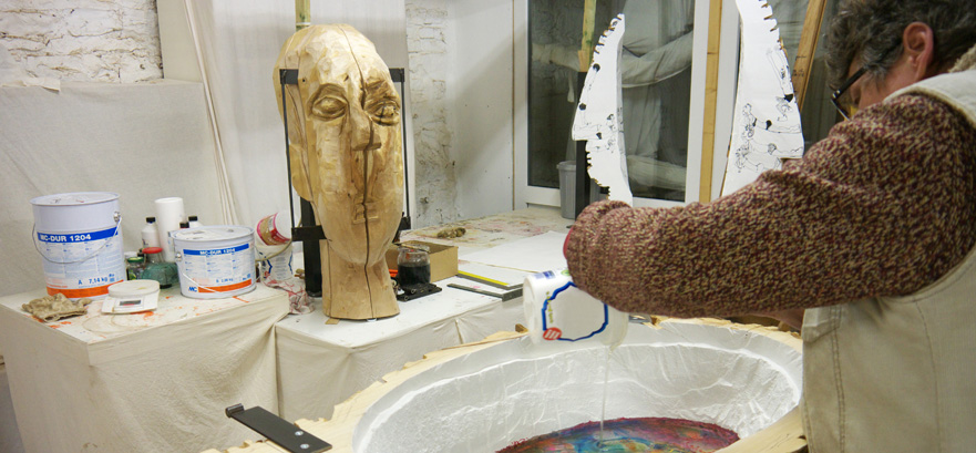 Brele Scholz at work